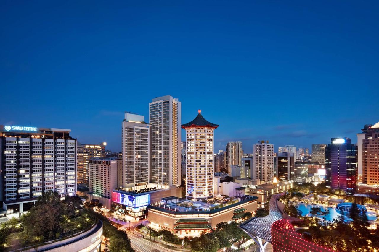 Singapore Marriott Tang Plaza Hotel Экстерьер фото