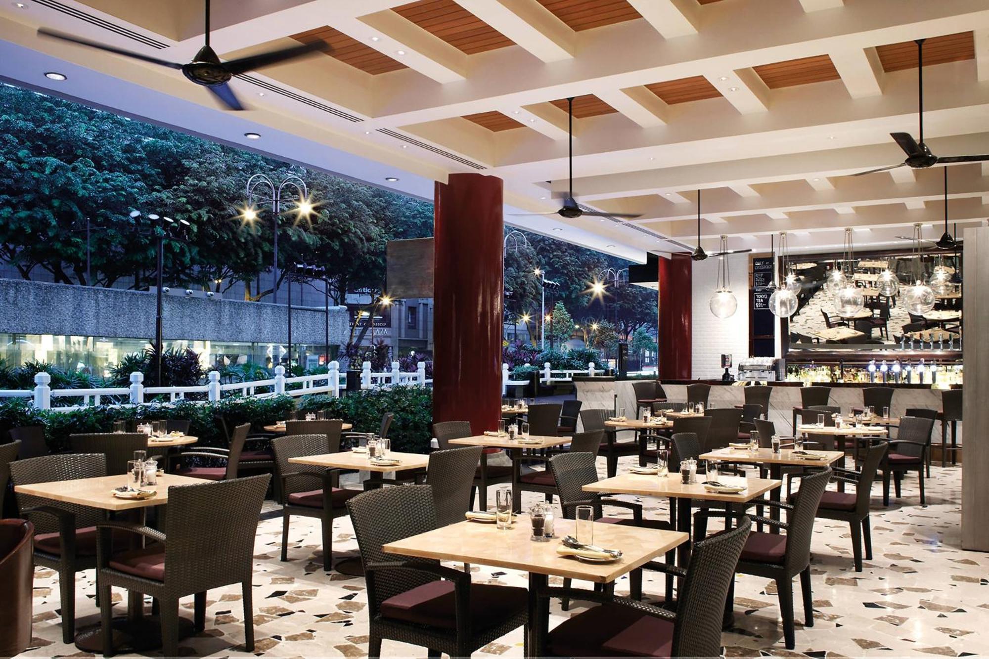 Singapore Marriott Tang Plaza Hotel Экстерьер фото