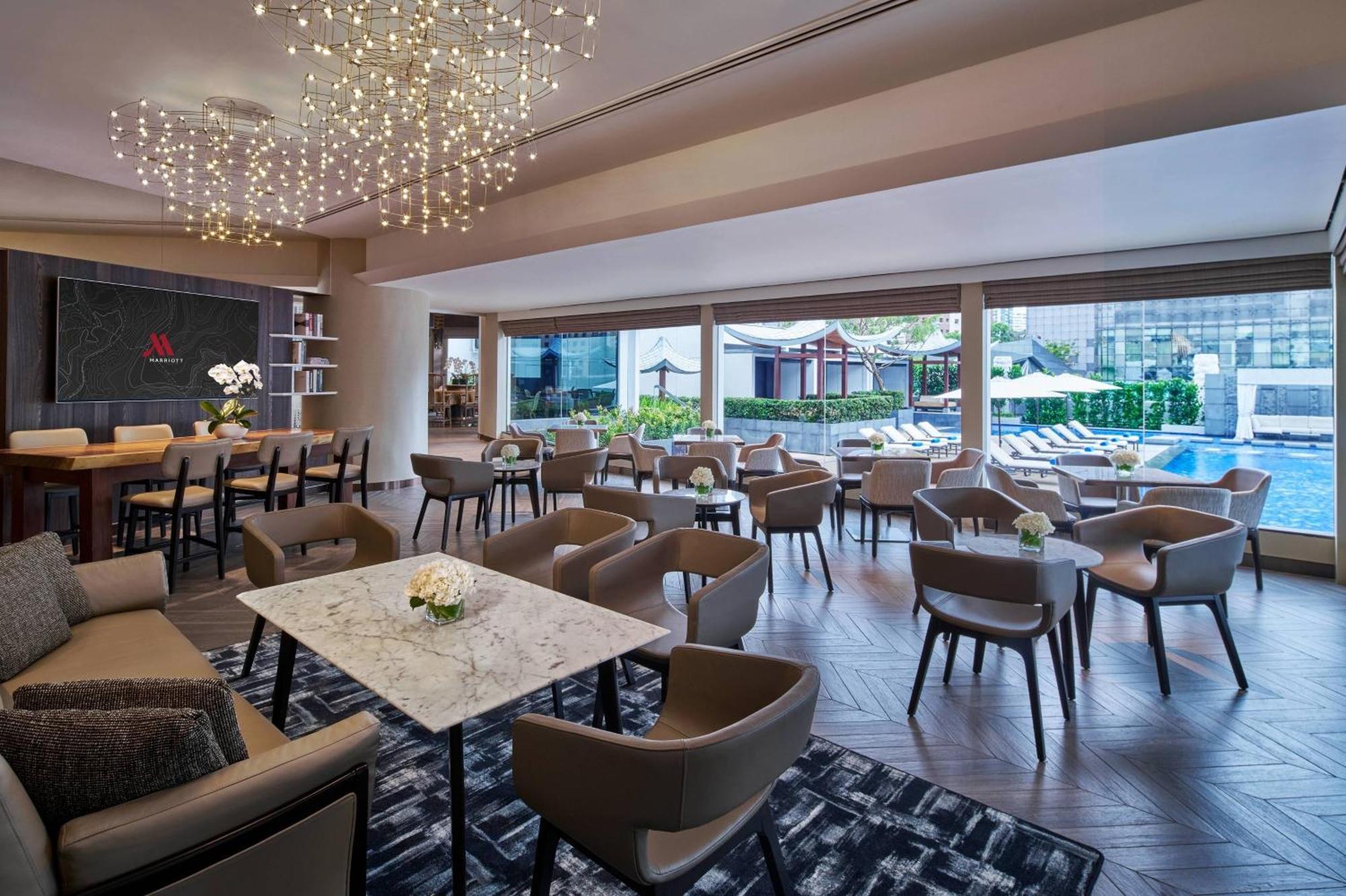 Singapore Marriott Tang Plaza Hotel Экстерьер фото