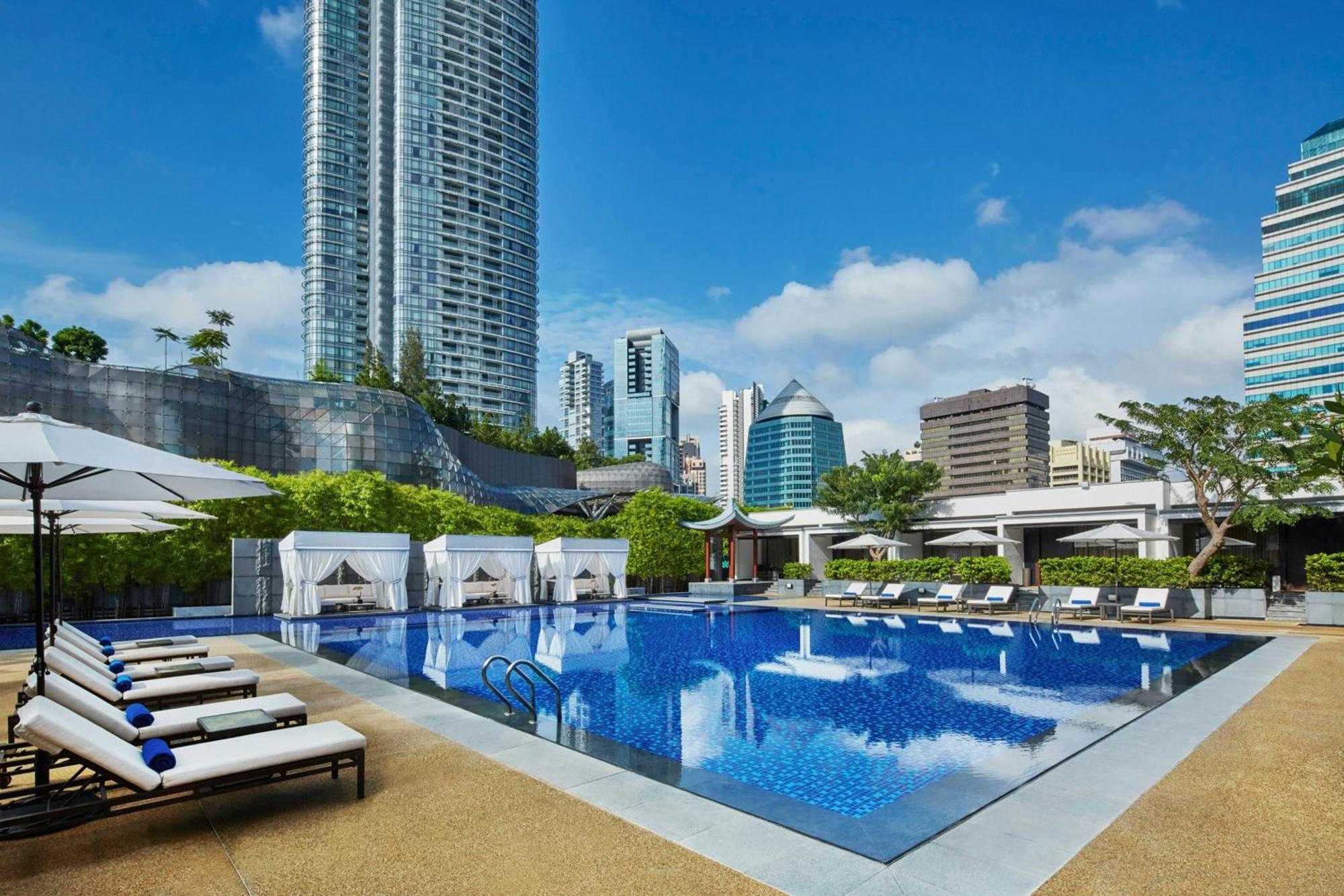Singapore Marriott Tang Plaza Hotel Экстерьер фото